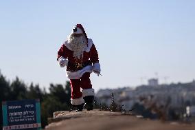 Christmas Preparations In Jerusalem