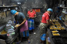 Fruit Cake Making Ahead Of Christmas In Kolkata.