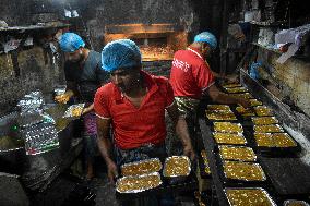 Fruit Cake Making Ahead Of Christmas In Kolkata.