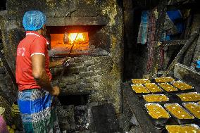 Fruit Cake Making Ahead Of Christmas In Kolkata.