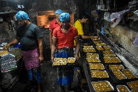 Fruit Cake Making Ahead Of Christmas In Kolkata.