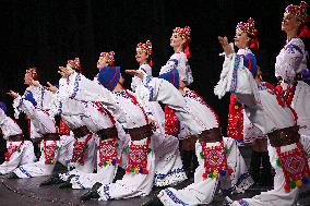 Concert of Veryovka Ukrainian Folk Choir in Ivano-Frankivsk