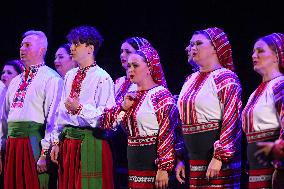 Concert of Veryovka Ukrainian Folk Choir in Ivano-Frankivsk