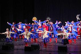 Concert of Veryovka Ukrainian Folk Choir in Ivano-Frankivsk