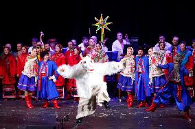 Concert of Veryovka Ukrainian Folk Choir in Ivano-Frankivsk