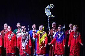 Concert of Veryovka Ukrainian Folk Choir in Ivano-Frankivsk