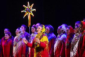 Concert of Veryovka Ukrainian Folk Choir in Ivano-Frankivsk