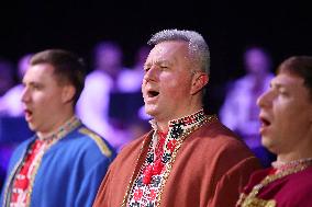 Concert of Veryovka Ukrainian Folk Choir in Ivano-Frankivsk