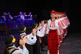 Concert of Veryovka Ukrainian Folk Choir in Ivano-Frankivsk