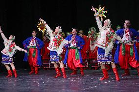 Concert of Veryovka Ukrainian Folk Choir in Ivano-Frankivsk