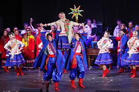 Concert of Veryovka Ukrainian Folk Choir in Ivano-Frankivsk