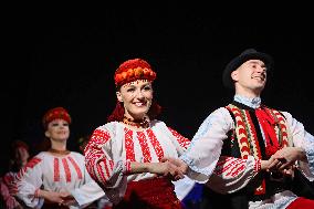 Concert of Veryovka Ukrainian Folk Choir in Ivano-Frankivsk