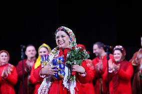 Concert of Veryovka Ukrainian Folk Choir in Ivano-Frankivsk