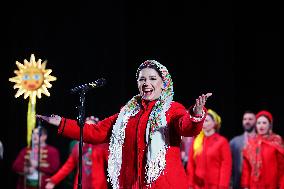 Concert of Veryovka Ukrainian Folk Choir in Ivano-Frankivsk