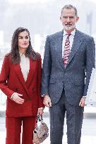 Spanish Royal Couple Visits Cuenca - Spain