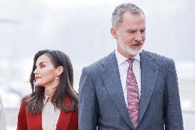 Spanish Royal Couple Visits Cuenca - Spain