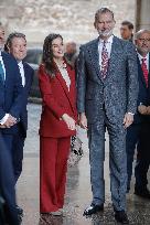 Spanish Royal Couple Visits Cuenca - Spain