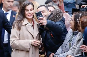 Spanish Royal Couple Visits Cuenca - Spain