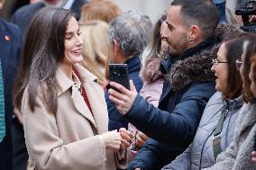 Spanish Royal Couple Visits Cuenca - Spain