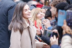 Spanish Royal Couple Visits Cuenca - Spain