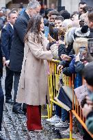 Spanish Royal Couple Visits Cuenca - Spain