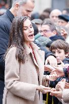 Spanish Royal Couple Visits Cuenca - Spain