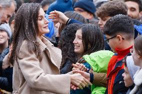 Spanish Royal Couple Visits Cuenca - Spain