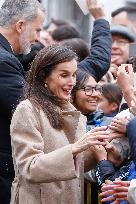 Spanish Royal Couple Visits Cuenca - Spain