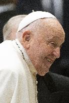 Pope Francis Meets With Italian Pilgrims - Vatican