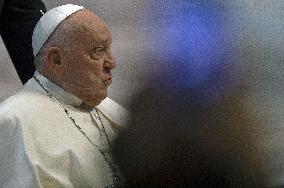 Pope Francis Meets With Italian Pilgrims - Vatican