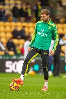 Norwich City FC v Burnley FC - Sky Bet Championship