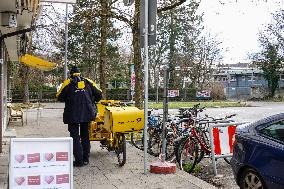 Letter Delivery By Deutsche Post