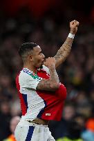 Arsenal v Crystal Palace - Carabao Cup Quarter Final