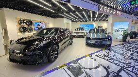 China's first new energy vehicle district in Shanghai