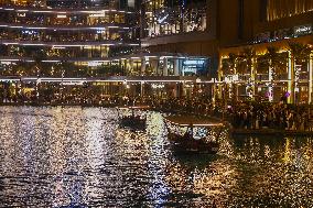 Burj Khalifa And Dubai Fountain