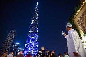 Burj Khalifa And Dubai Fountain