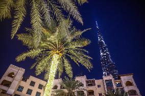 Burj Khalifa And Dubai Fountain