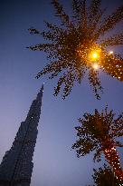 Burj Khalifa And Dubai Fountain