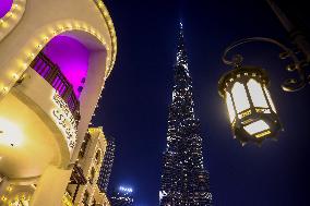 Burj Khalifa And Dubai Fountain