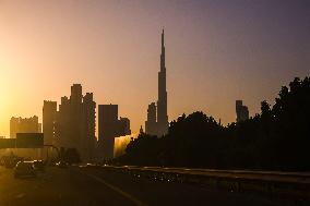 Burj Khalifa And Dubai Fountain