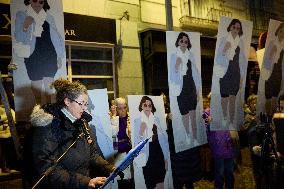 Feminist Rally In Support Of Gisele Pelicot - Madrid