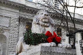 Christmas Time In The New York City