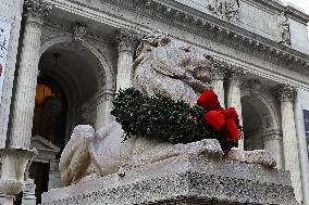 Christmas Time In The New York City