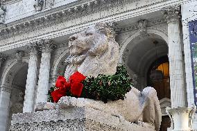 Christmas Time In The New York City