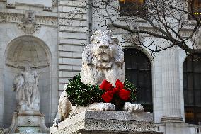 Christmas Time In The New York City