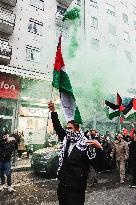 The 62nd Saturday Of The Demonstration In Support Of Palestine At The Corvetto District In Milan