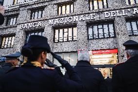 The Procession For The Commemoration Of The Victims Of The Massacre Of Piazza Fontana In Milan