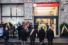 The Procession For The Commemoration Of The Victims Of The Massacre Of Piazza Fontana In Milan