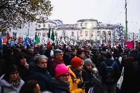 The Procession For The Commemoration Of The Victims Of The Massacre Of Piazza Fontana In Milan