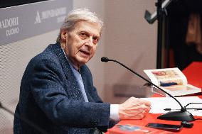 Vittorio Sgarbi Presents The Book Natività. Madre E Figlio Nell'arte In Milan